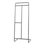 Kledingrek Sandviken kapstok staal 166x63x48 cm zwart [en.ca, Verzenden, Nieuw