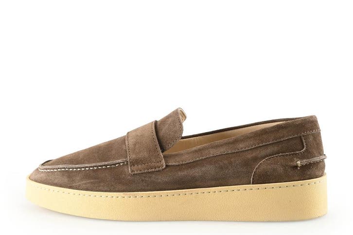 Greve Loafers in maat 43 Bruin, Kleding | Heren, Schoenen, Bruin, Zo goed als nieuw, Loafers, Verzenden