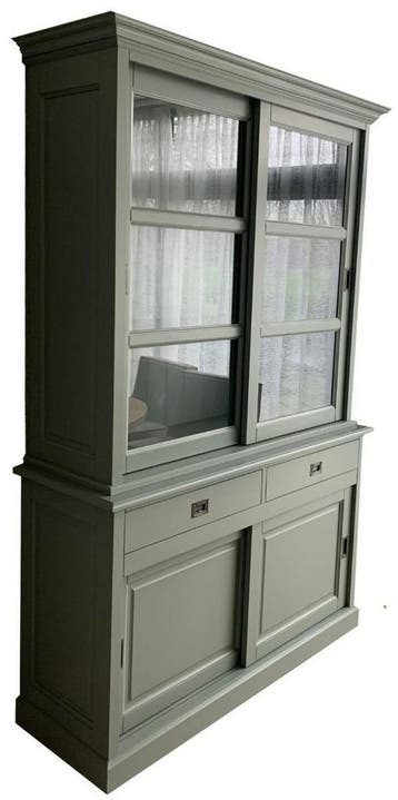 Buffetkast Engels groen Ermelo 140cm, Huis en Inrichting, Kasten | Buffetkasten, Ophalen of Verzenden, Nieuw
