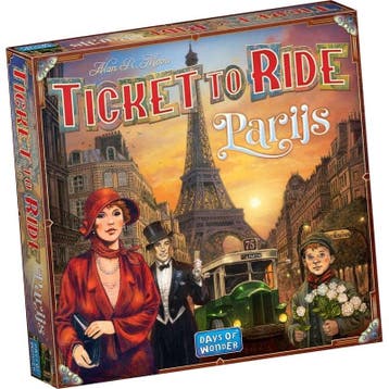 Ticket to Ride Parijs Bordspel, Ophalen of Verzenden, Nieuw