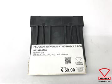 Peugeot 208 Corsa F Verlichting Module ECU 9839200780, Ophalen, Gebruikt, Peugeot