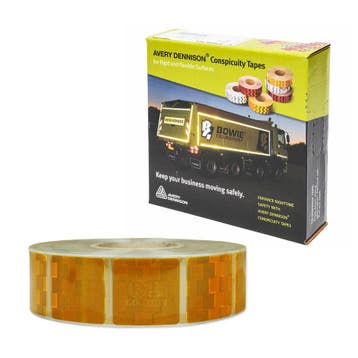 Avery V-6791 Contour Reflectietape Geel | Rol 50M, Verzenden, Nieuw