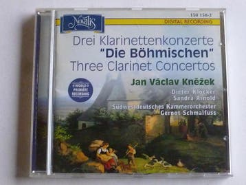 Jan Vaclav Knezek - Drei Klarinettenkonzerte Die Böhmischen, Ophalen of Verzenden, Zo goed als nieuw