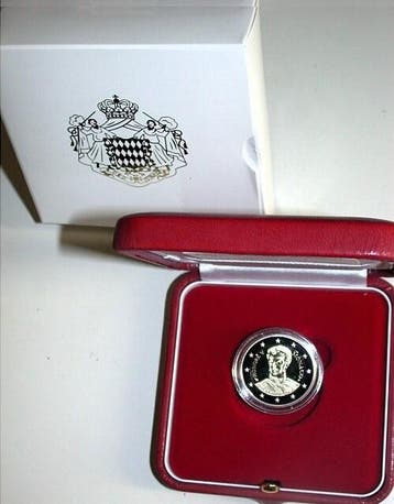 2 Euro 2019 Monaco 200 Jahrestag Der Thronbesteigung Von..., Verzenden