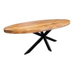 Eettafel Ovaal Natura - eettafel, Nieuw, Ovaal, Overige materialen