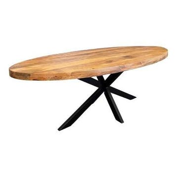 Eettafel Ovaal Natura - eettafel, Nieuw, Ovaal, Overige materialen