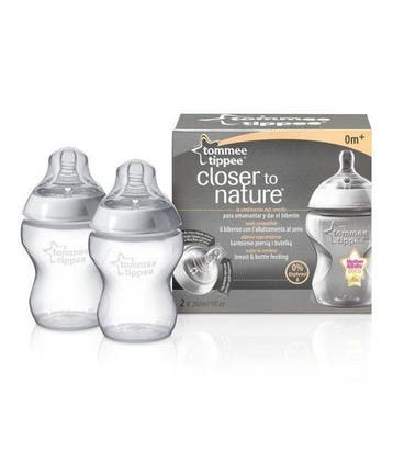 Tommee Tippee - Closer to Nature Zuigfles 260 cc x2, Verzenden, Nieuw