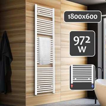 Badkamer radiator - Handdoekradiator - Verwarming Badkamer -, Doe-het-zelf en Verbouw, Verzenden, Zo goed als nieuw