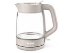 Tefal -  e0 Morning Glass 1.7l Waterkoker Transparant, Witgoed en Apparatuur, Waterkokers, 1 tot 2 liter, Verzenden, Nieuw