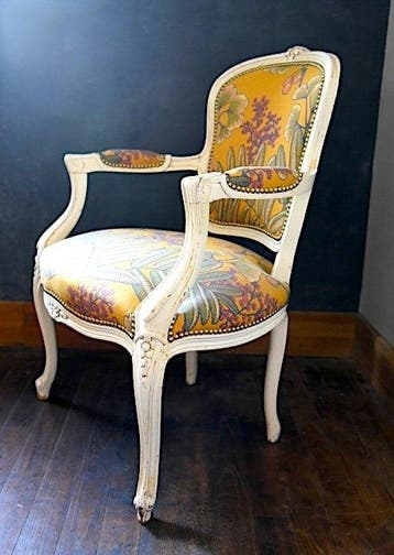 Classic réedition - Fauteuil - Louis XV-stijl - Verguld