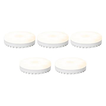 Set van 5 Smart GX53 dimbare LED lampen opaal 9W 806 lm, Verzenden, Nieuw