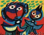 Anton Rooskens (1906-1976) - Figuur met vogel