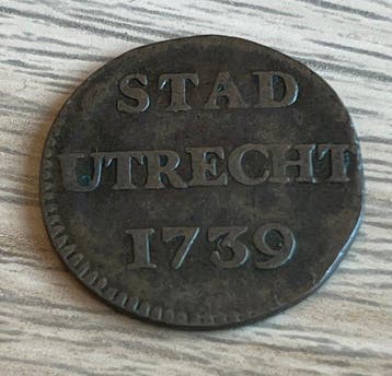 Nederland, Utrecht Duit 1739 (Zonder minimumprijs)