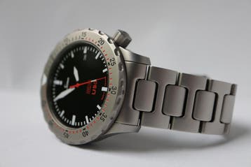 Horloge Sinn U50 Hydro 01/2025 Full set, Als nieuw, Overige merken, Staal, Staal, Polshorloge