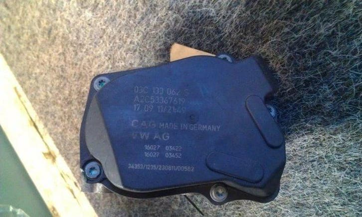 gasklep huis smoorklep 03C133062S 1.4 TSI CGG CAX Golf Polo, Auto-onderdelen, Motor en Toebehoren, Verzenden