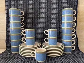 Villeroy & Boch - Koffieservies (33) - Tipo Viva Blue /