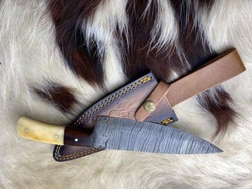 Keukenmes - Carving knife - Staal - Verenigd Koninkrijk -, Antiek en Kunst