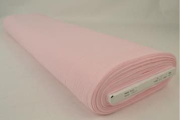 Mousseline stof baby Roze – Katoenen stof op rol, 120 cm of meer, Ophalen of Verzenden, Katoen, Roze