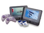 Veiling - Salora DVP7748DUO 2 beeldschermen met games, Audio, Tv en Foto, Dvd-spelers, Nieuw