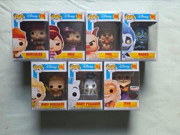 Funko - Funko Pop Hercules Funko Pop Set - 2010-2020, Antiek en Kunst, Antiek | Speelgoed