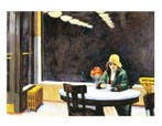 Edward Hopper - “Automat, 1927”. - 40 x 30 cm.