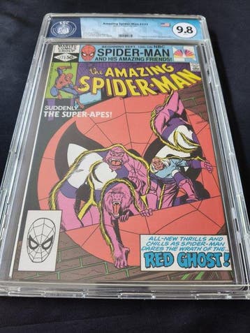 The Amazing Spider-Man #223 - EGC 9.8 - Night of the Ape! -, Nieuw