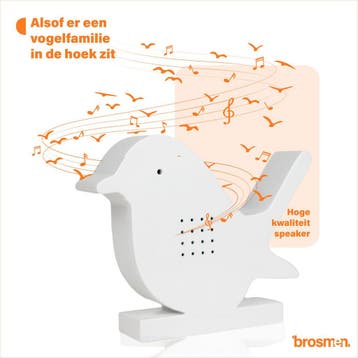 Tweet Bird - Vogelgeluiden Huisje met Bewegingsmelder &amp;, Ophalen of Verzenden, Zo goed als nieuw
