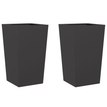 Moderne plantenbak XL 75cm | B-keuze | 35% Korting, Minder dan 60 cm, Vierkant, Ophalen of Verzenden, Zo goed als nieuw