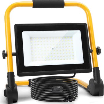 Bouwlamp LED - Werklamp - IP65 - 100W - Aigostar, Huis en Inrichting, Verzenden, Zo goed als nieuw