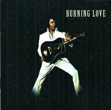 Elvis Presley - Burning Love, Ophalen of Verzenden, Gebruikt
