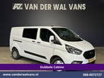Ford Transit Custom | 2.0 TDCI 130pk L2H1 Dubbele Cabine, Gebruikt, Euro 6, Wit, Dealer onderhouden