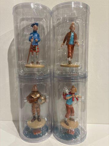 Tintin - 4 Statuette Moulinsart Tintin - Moulinsart - 2022, Nieuw