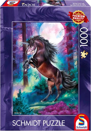Unicorn in the Moonlight Puzzel (1000 stukjes) | Schmidt -, Verzenden, Nieuw