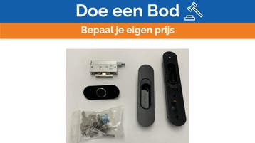 Bieden: Southco Black Marine Side Door Lock Set with Handle, Watersport en Boten, Ophalen of Verzenden, Nieuw, Kombuis en Sanitair