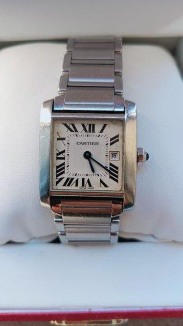 Cartier - Tank Française - 2465 - Dames - 2020, Nieuw