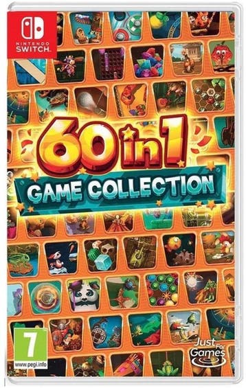 60 in 1 Game Collection Switch Garantie & morgen in huis!, 3 spelers of meer, Ophalen of Verzenden, Zo goed als nieuw, Vanaf 7 jaar
