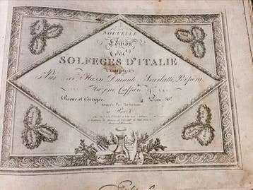 Hasse; Durante; Scarlatti; Pergolesi; Mazzoni; Caffarelli -