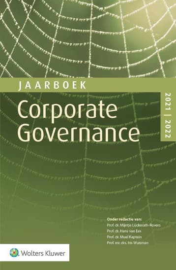 Jaarboek Corporate Governance 2021 2022 9789013165715, Zo goed als nieuw