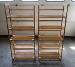 Houten Rek, Schap, Display, B57 x D26 x H135cm, Gebruikt