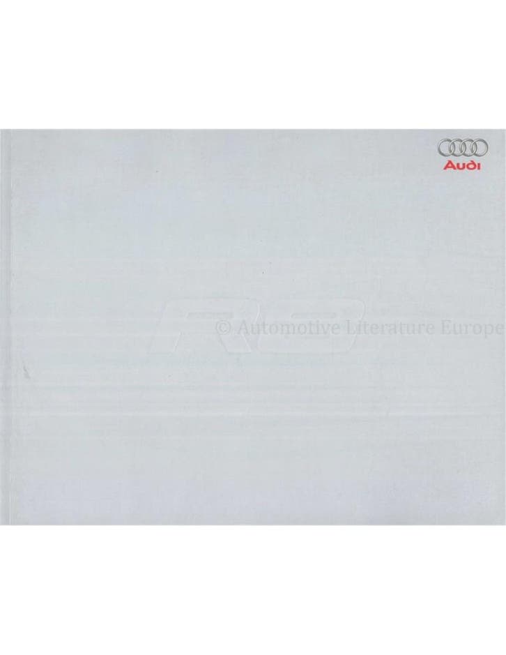 2008 AUDI R8 BROCHURE FRANS, Boeken, Auto's | Folders en Tijdschriften, Audi