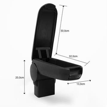Armsteun voor Skoda Octavia 1U 1997-2004 stof zwart, Verzenden, Nieuw