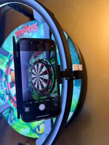 Zwart telefoonhouder Target OMNI Corona Plasma Torus - Darts, Verzenden, Nieuw, Overige typen