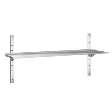 GGM Gastro | RVS wandplank PREMIUM - 1600x300mm | WBK163 |, Verzenden, Nieuw in verpakking, RVS Meubilair