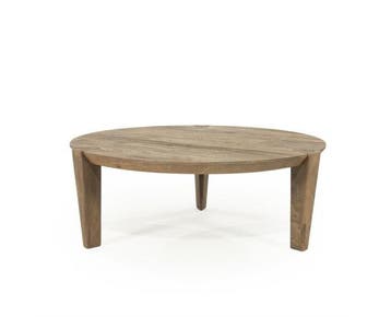 Salontafel Davina 80x80cm - bruin | Eleonora, Ophalen of Verzenden, Nieuw