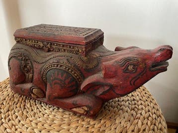 Keropak offerdoos Bali - Hout - Indonesië - 20e eeuw