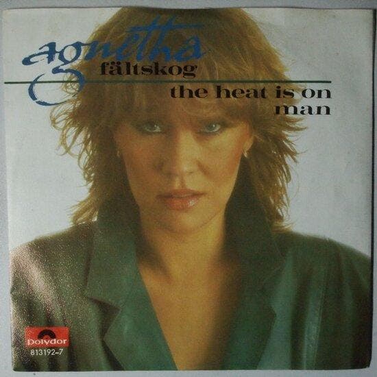 Agnetha Fältskog - The heat is on - Single, Cd's en Dvd's, Vinyl Singles, Verzenden