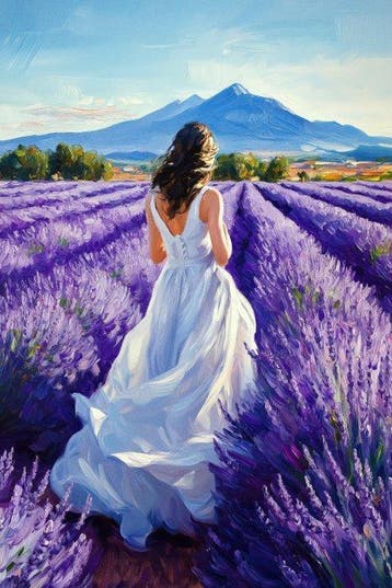 Iconica - The White Dress - unique 1/1 XXL (150 x 100 cm)
