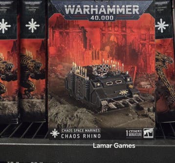 Chaos Space Marines Chaos Rhino (Warhammer 40.000 nieuw), Ophalen of Verzenden, Nieuw