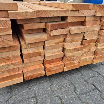 Partij Douglas geschaafde Balken 2000x140x35mm, Ophalen of Verzenden, Nieuw