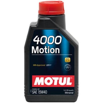 Motul 4000 Motion 15W40 1L, Verzenden, Nieuw